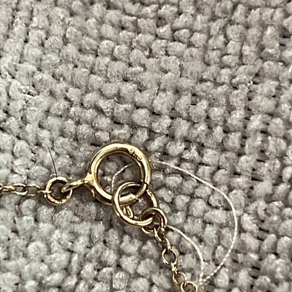 Anna Beck gold plated sterling silver and onyx necklace. NWT - Picture 6 of 6